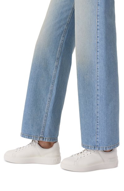 Кожаные кеды b-court BALMAIN, арт. FN1VI690/LVTR, фото 3