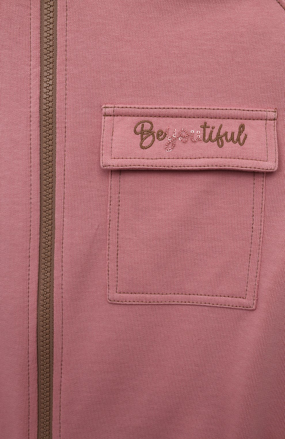 Хлопковая толстовка BRUNELLO CUCINELLI, арт. BD869E298C, фото 3