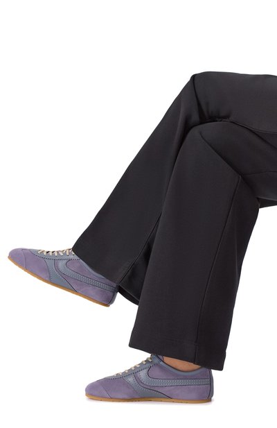 Замшевые кеды DRIES VAN NOTEN, арт. 252-011722-126, фото 2