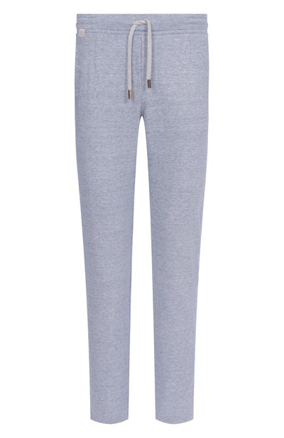 Мужские брюки изо льна и хлопка CAPOBIANCO, арт. 18M735.LUR0.