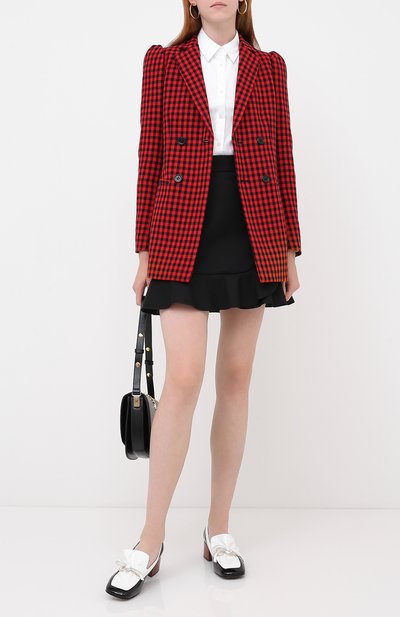 Юбка REDVALENTINO черного цвета по цене 26850 руб., арт. UR3RAE85/1Y1, фото 2 Юбка REDVALENTINO, арт. UR3RAE85/1Y1, фото 2