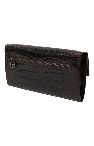 Кошелек из кожи крокодила GIORGIO ARMANI, арт. YGW429/YC404, фото 2