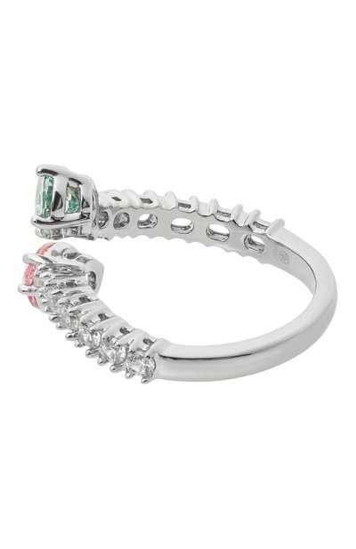 Кольцо ariana grande x swarovsky SWAROVSKI серебряного цвета по цене 19850 руб., арт. 5737372, фото 3 Кольцо ariana grande x swarovsky SWAROVSKI, арт. 5737372, фото 3