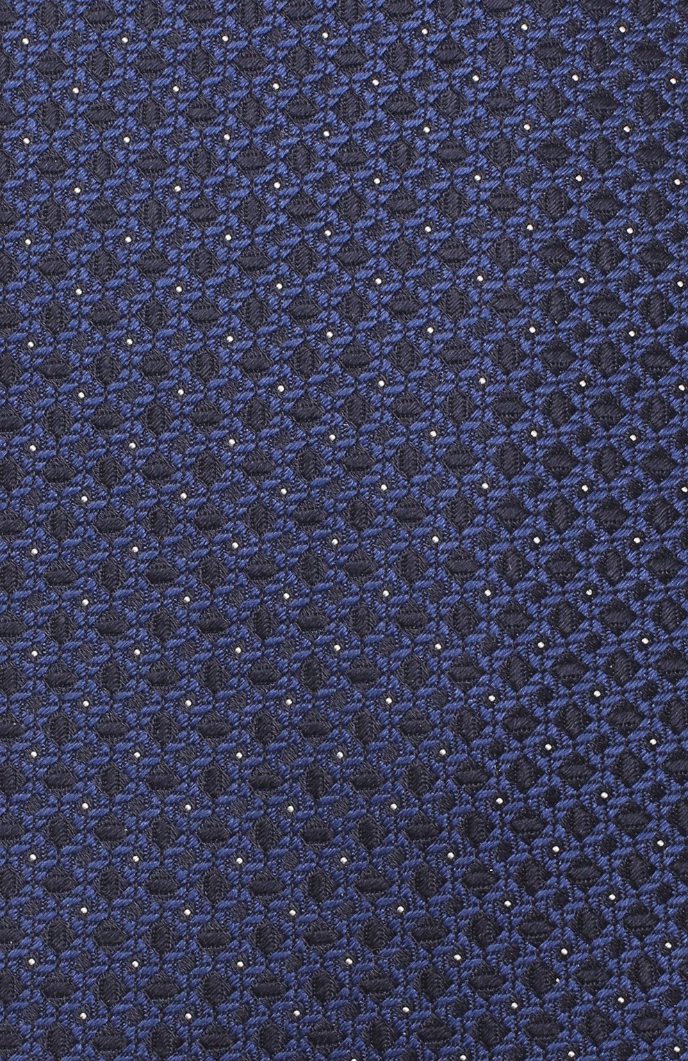 Шелковый галстук CANALI темно-синего цвета по цене 9575 руб., арт. 18/HJ02700, фото 3 Шелковый галстук CANALI, арт. 18/HJ02700, фото 3