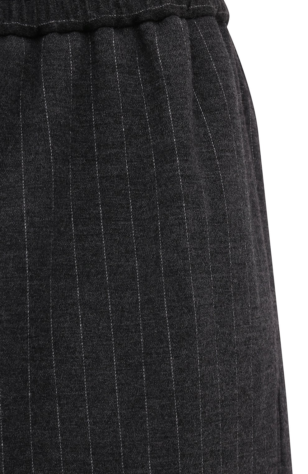 Брюки из шерсти и хлопка BRUNELLO CUCINELLI серого цвета по цене 152500 руб., арт. MA179SR589, фото 5 Брюки из шерсти и хлопка BRUNELLO CUCINELLI, арт. MA179SR589, фото 5