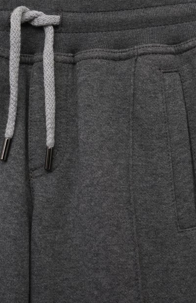 Хлопковые джоггеры BRUNELLO CUCINELLI, арт. BM836E331A, фото 3