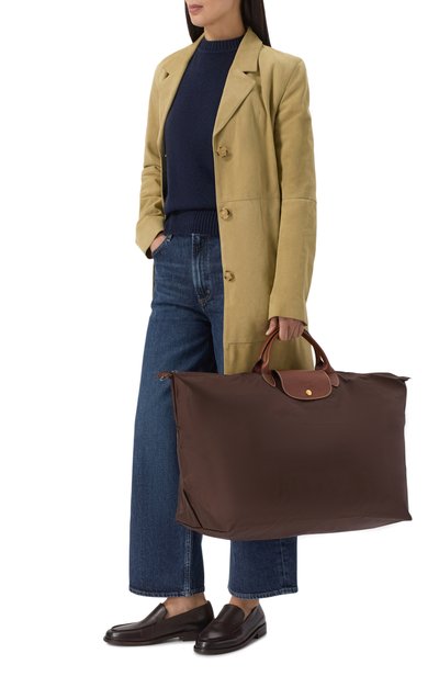 Сумка le pliage original xl LONGCHAMP коричневого цвета по цене 28450 руб., арт. L1625089/089, фото 3 Сумка le pliage original xl LONGCHAMP, арт. L1625089/089, фото 3