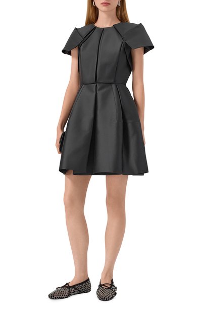 Замшевые балетки sparkle mesh MACH & MACH, арт. PF25-S1037-10-SUE-BLK, фото 3