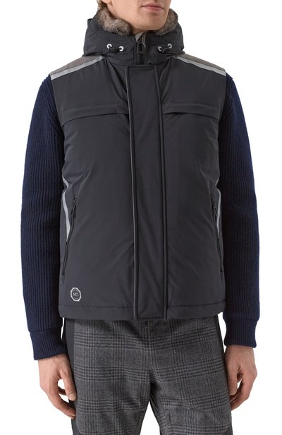 Жилет с воротником из норки STEFANO RICCI, арт. MHJ6S00090/HN0007, фото 3