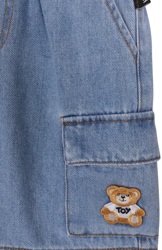 Джинсовые шорты-карго Moschino 3