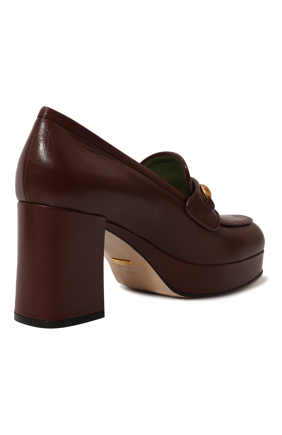 Кожаные туфли GUCCI, арт. 572228 0G0V0, фото 5