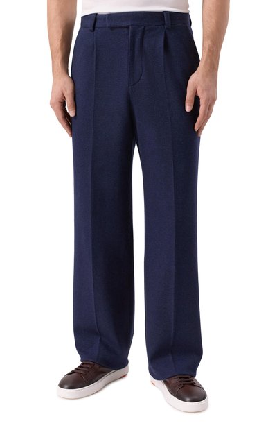 Брюки из хлопка и шерсти MVST, арт. M25.1PM.T014/JERSEY, фото 3