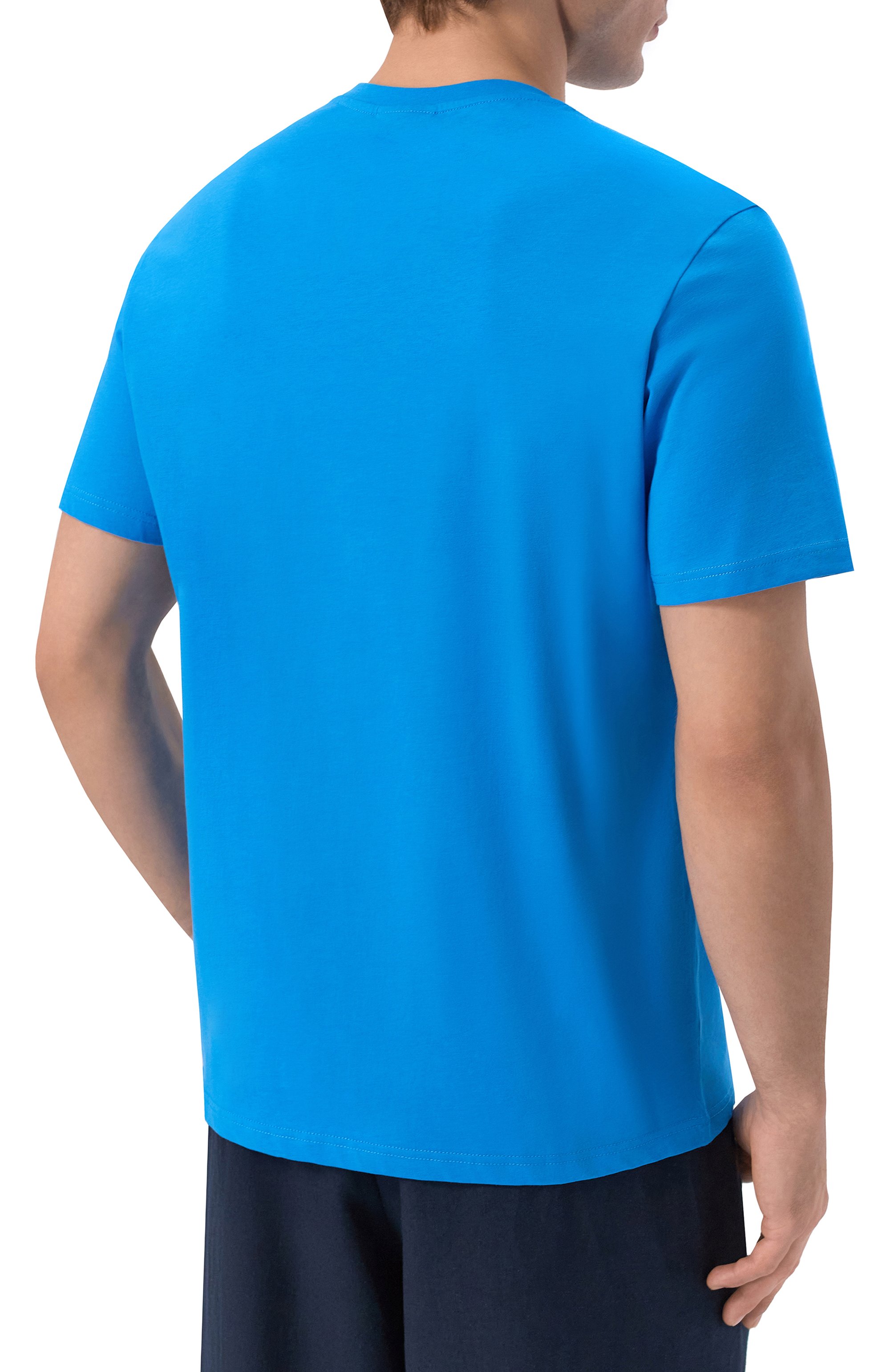 Хлопковая футболка EMPORIO ARMANI, арт. EM000574/AF20434, фото 4