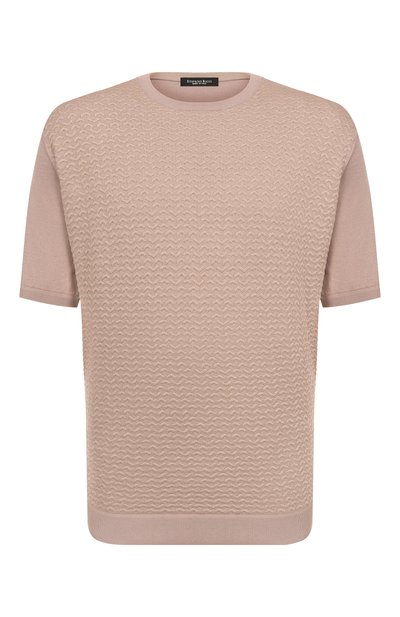 Мужской джемпер из хлопка и шелка STEFANO RICCI, арт. K212037G10/F26193