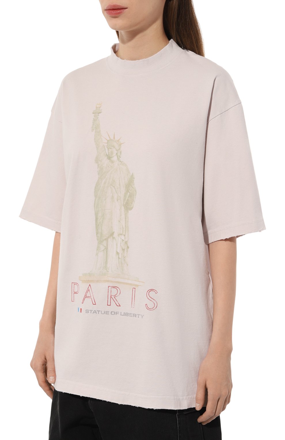 Хлопковая футболка BALENCIAGA, арт. 764235/TQVR9, фото 3