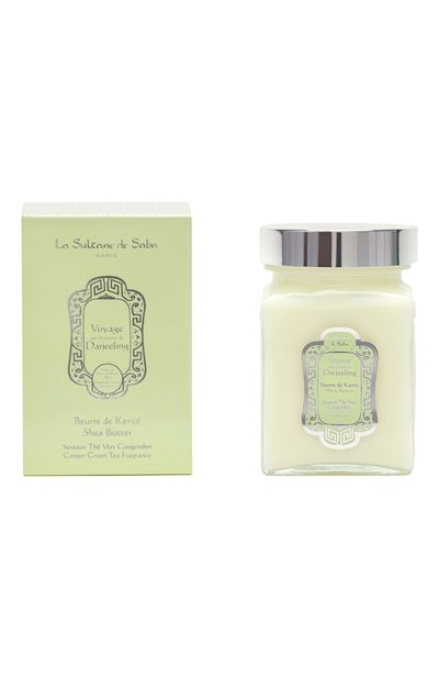 Масло карите для тела и волос "зеленый чай и имбирь" (300ml) LA SULTANE DE SABA, арт. 3700448601063, фото 3