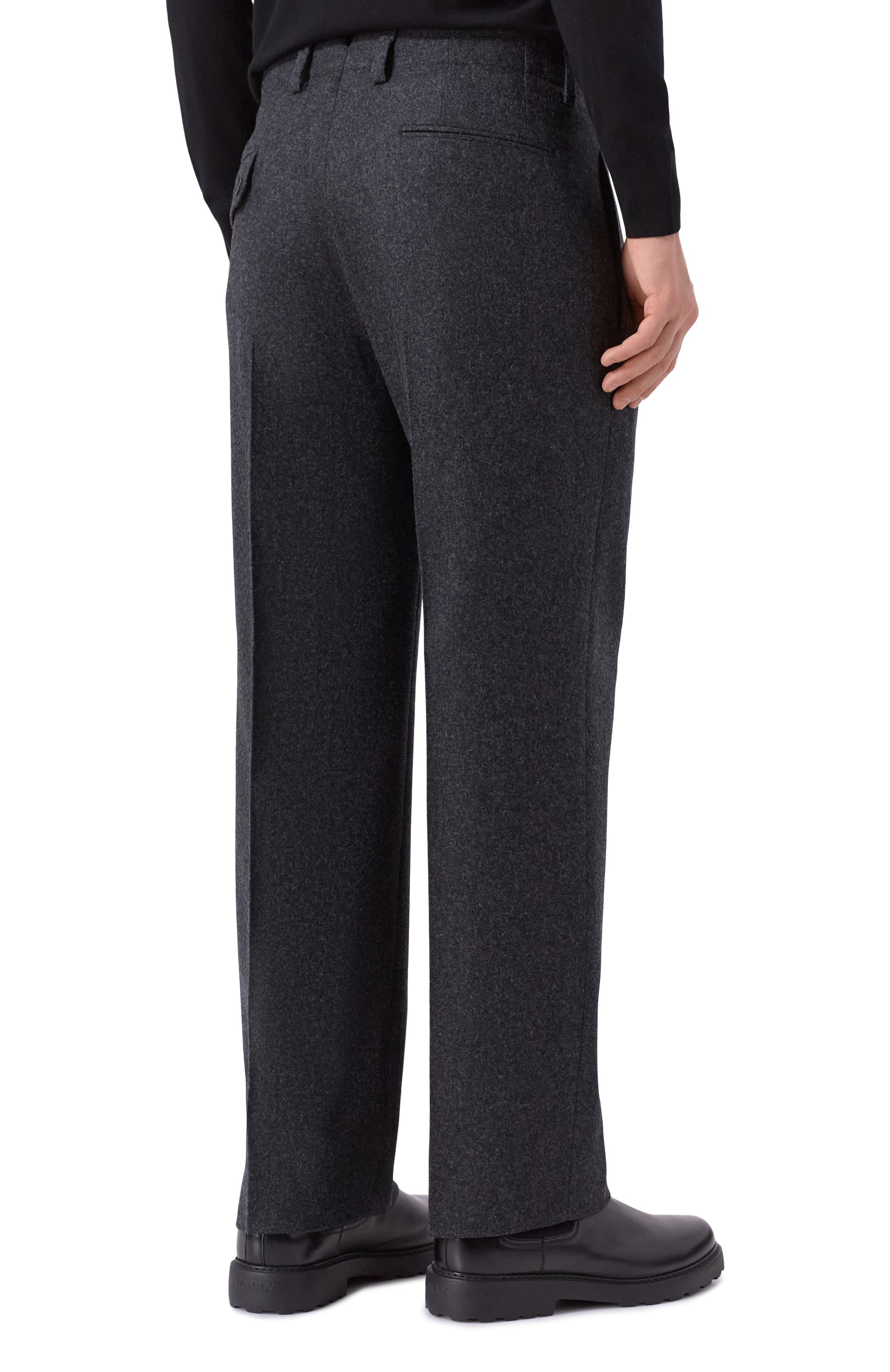 Шерстяные брюки CORNELIANI, арт. 264H36-2618311, фото 4