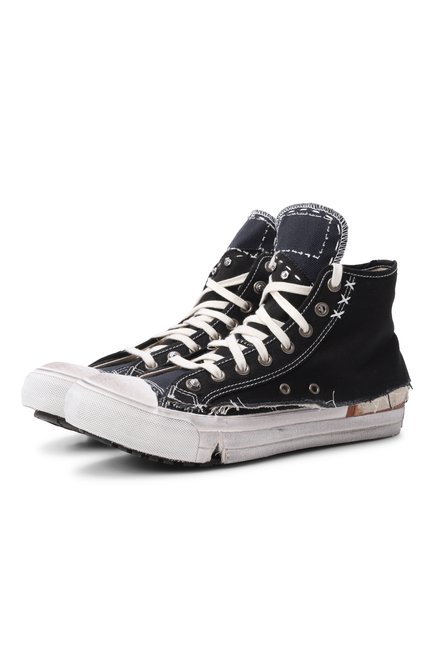 Женские текстильные кеды loved to death MAISON MARGIELA, арт. S39WS0129/P7454