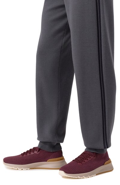 Текстильные кроссовки BRUNELLO CUCINELLI, арт. MZUPMB0252, фото 3