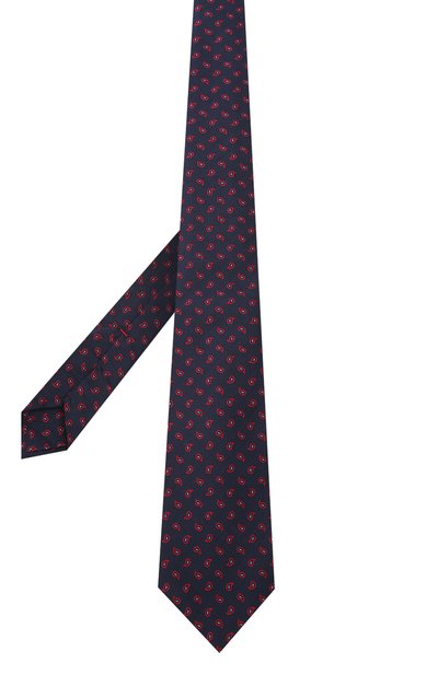Галстук из шелка и хлопка KITON, арт. UCRVKLC06G03, фото 2