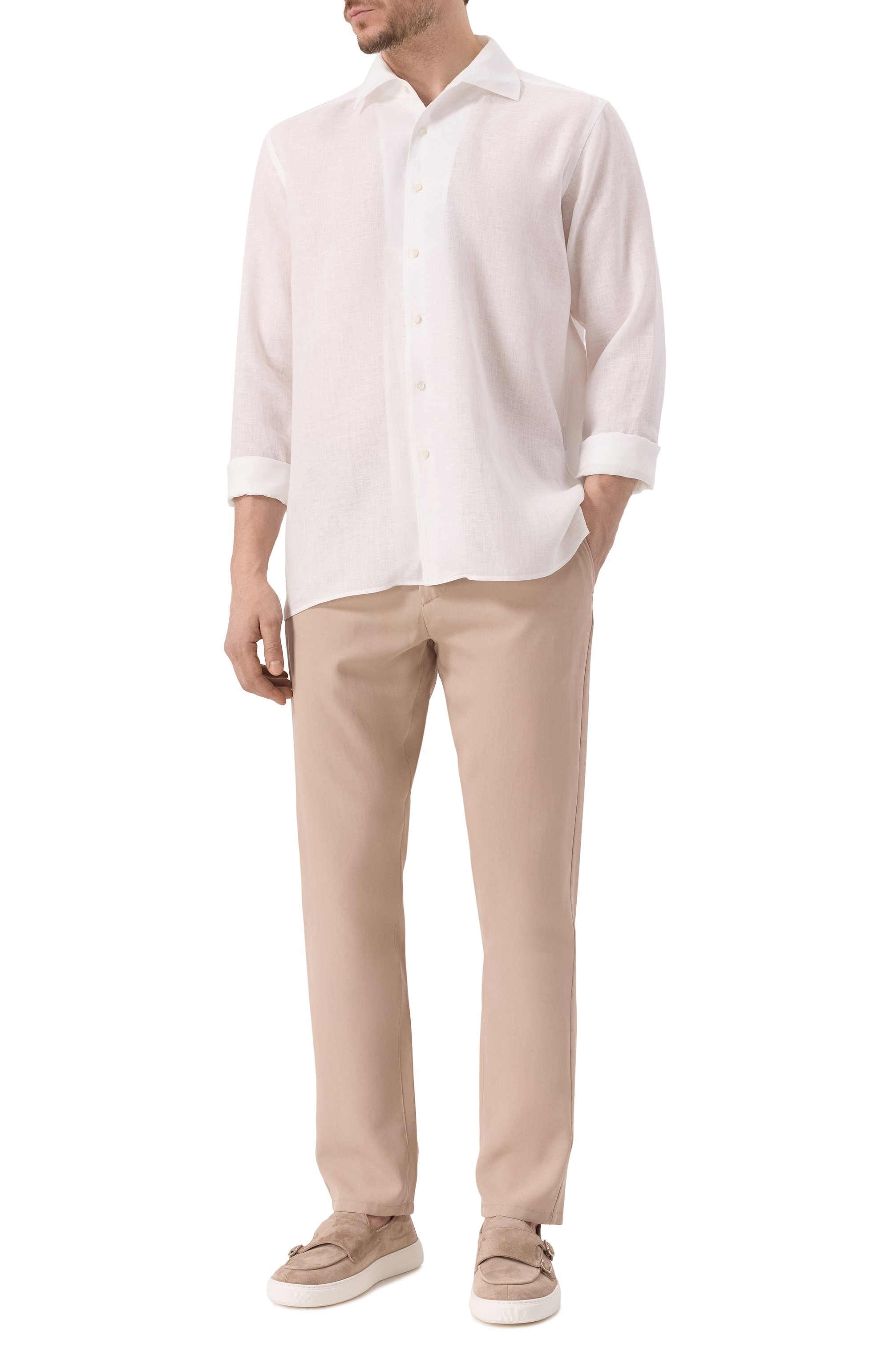 Брюки из лиоцелла CANALI, арт. U1659/AE05574, фото 2