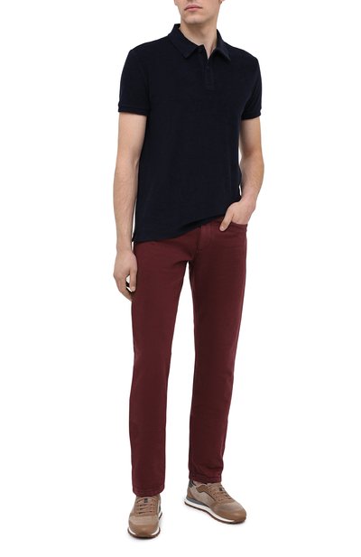 Хлопковое поло BLUEMINT темно-синего цвета по цене 12950 руб., арт. YAM, фото 2 Хлопковое поло BLUEMINT, арт. YAM, фото 2