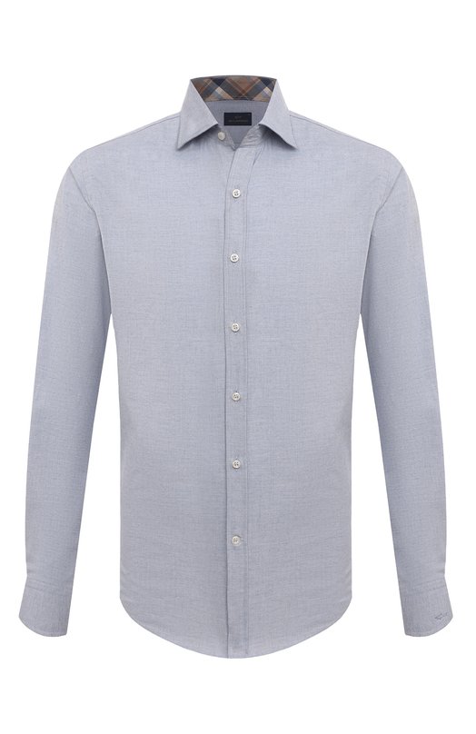 Хлопковая рубашка Paul&Shark 14313071CF Голубой 14313071CF