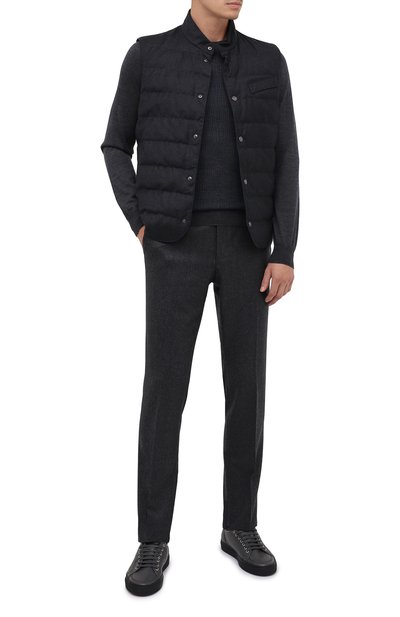 Шерстяные брюки CORNELIANI, арт. 865B01-0818111/02, фото 2