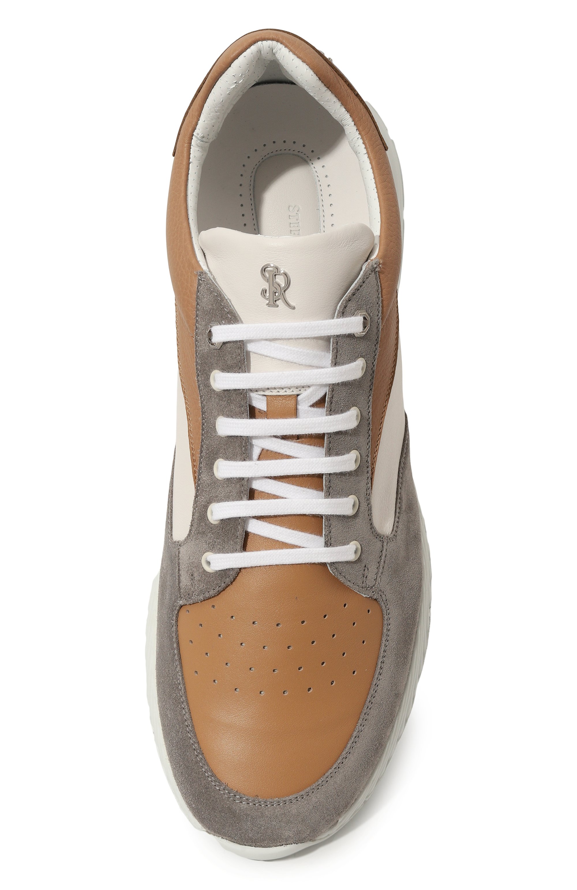 Кожаные кроссовки STEFANO RICCI, арт. UF689G5204/SDPVTM, фото 6