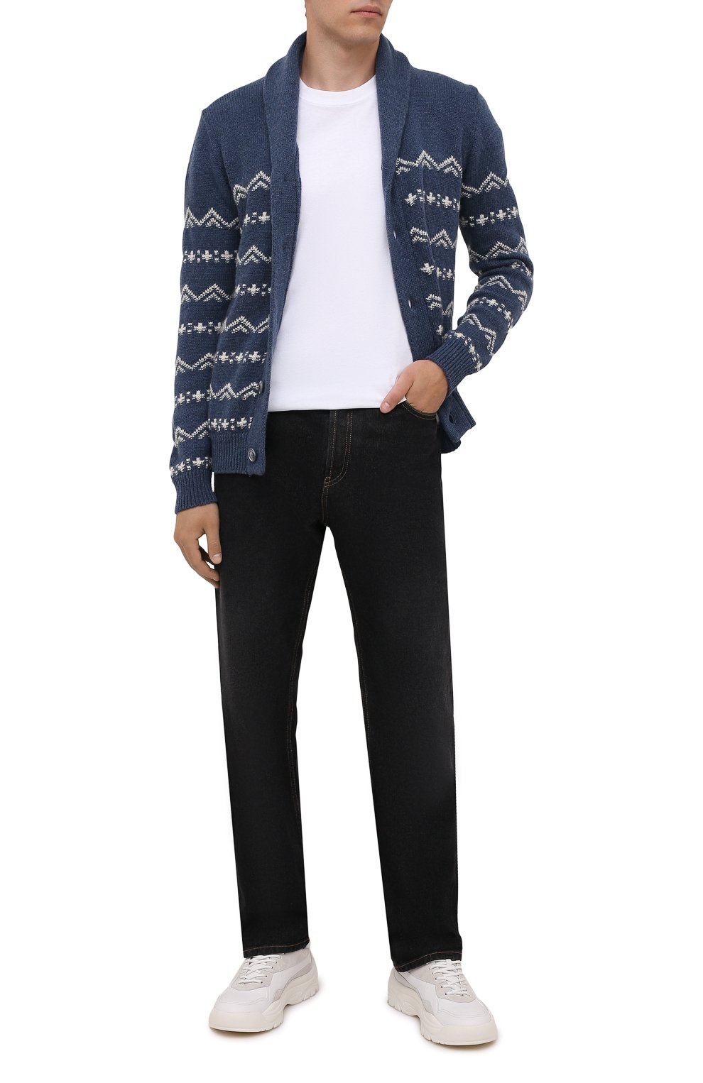 Кардиган из шерсти и кашемира FEDELI, арт. 4UI08114, фото 2