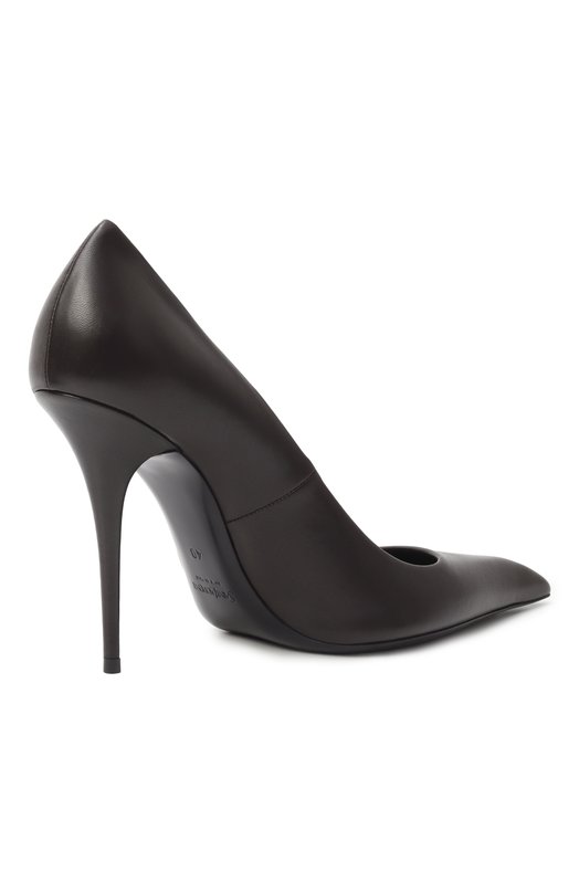 Кожаные туфли Élysée 105 Saint Laurent 833447/AADF0 Коричневый  833447/AADF0 Фото 5
