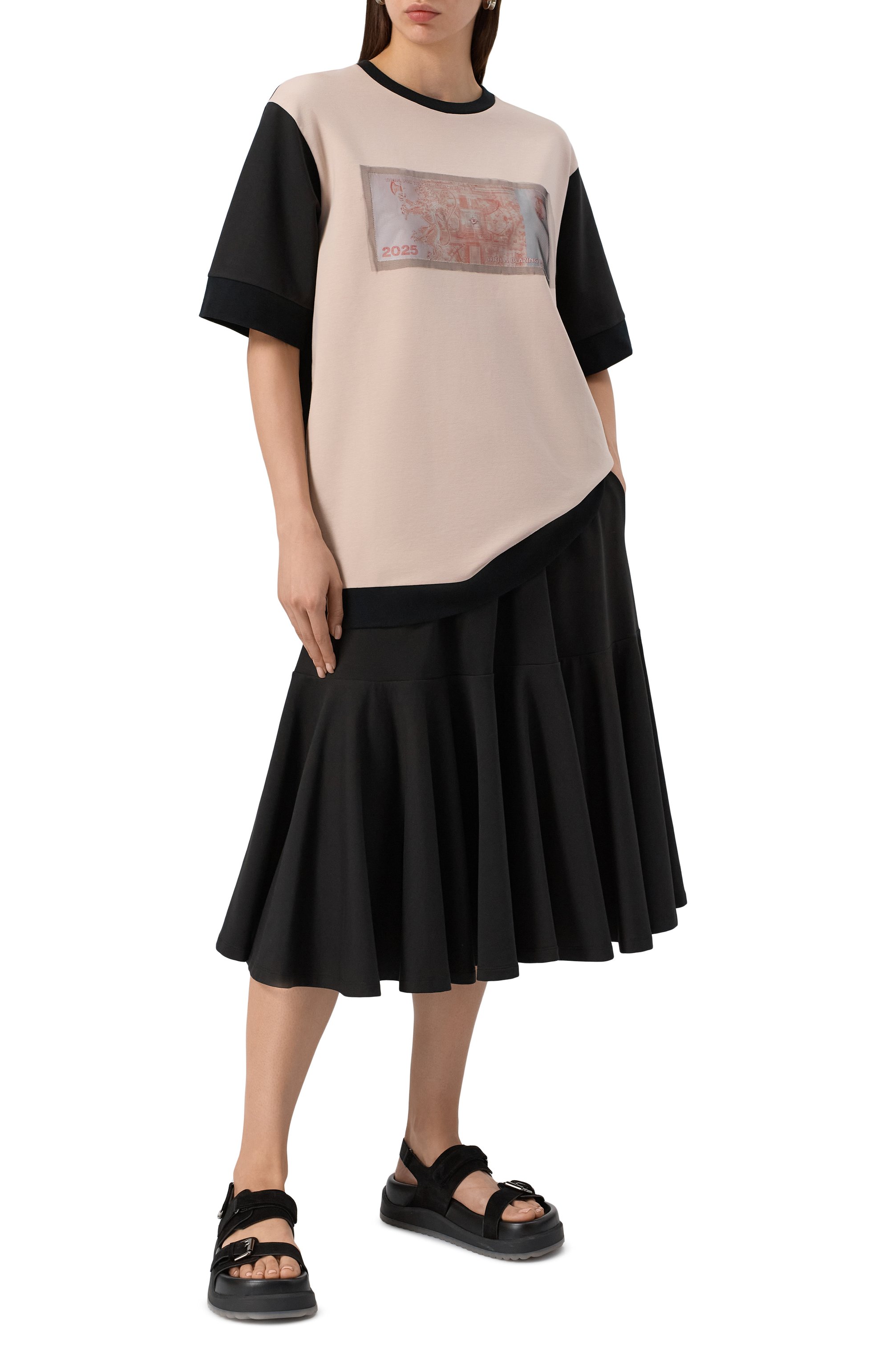 Хлопковая юбка MIDGARD PARIS, арт. ST10CN-OS-BK, фото 2