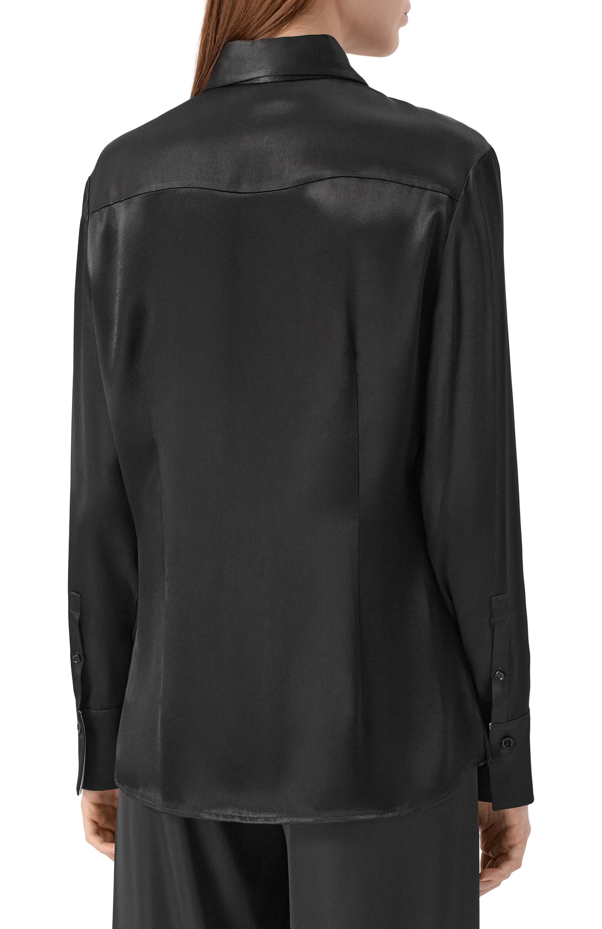 Атласная блузка BOSS, арт. 50542007, фото 4