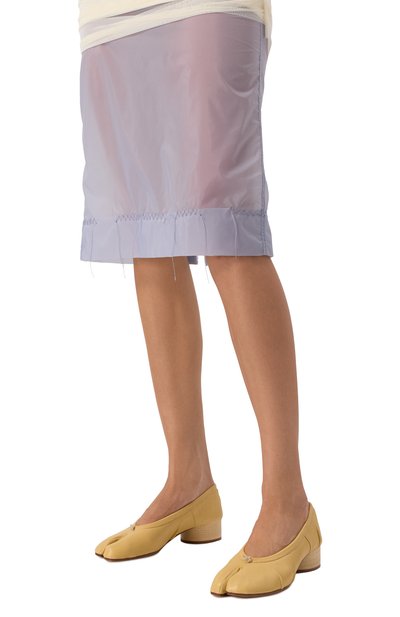 Кожаные туфли tabi MAISON MARGIELA, арт. S58WZ0128/P6378, фото 3