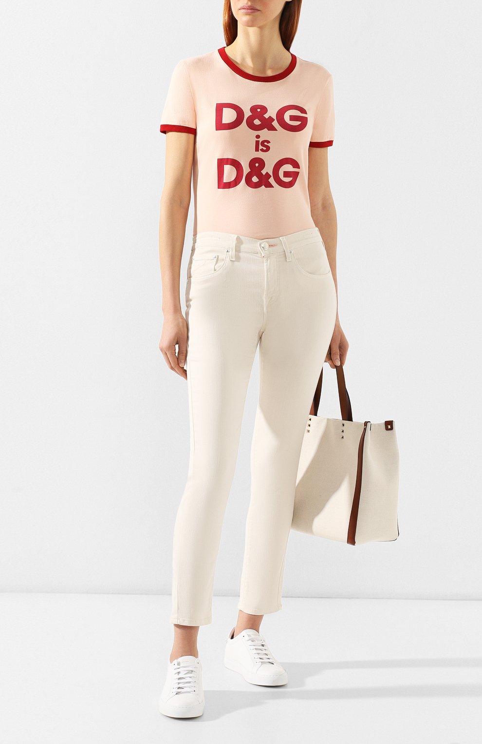 Хлопковая футболка DOLCE & GABBANA, арт. F8H32Z/G7RDG, фото 2