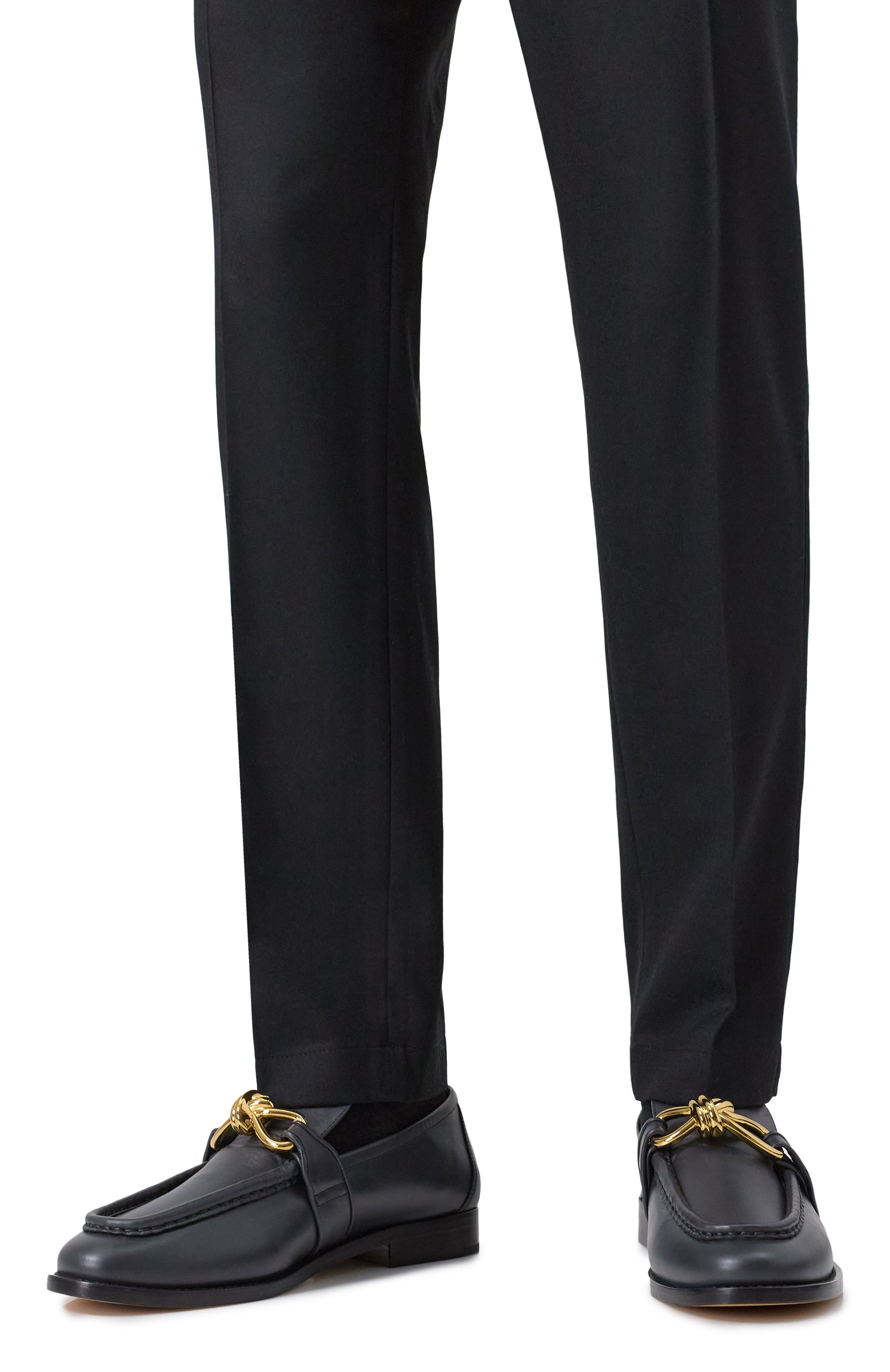 Кожаные лоферы astaire BOTTEGA VENETA, арт. 796447 V4R30, фото 3