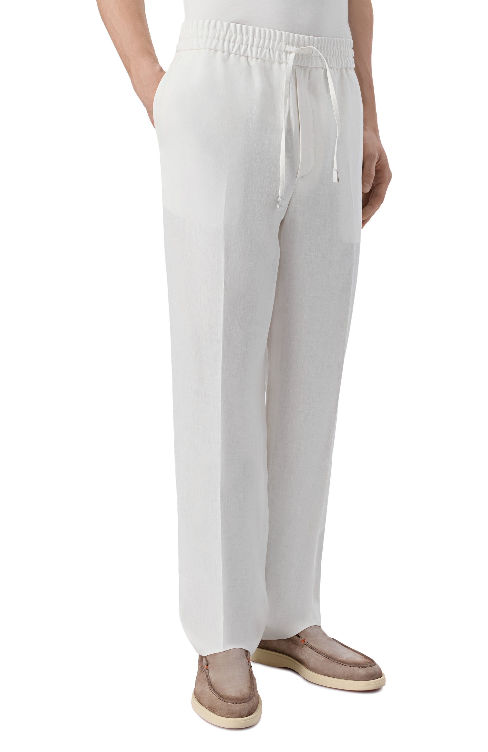 Льняные брюки BRIONI, арт. RP2Z0L/PB114, фото 3