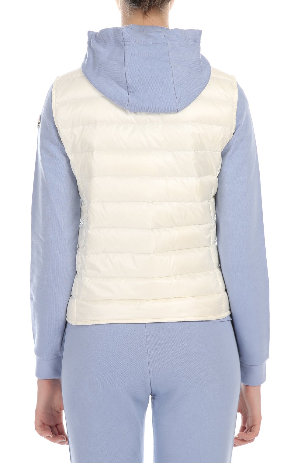 Стеганый жилет с воротником-стойкой MONCLER, арт. 51-093-48303-99-53048, фото 3