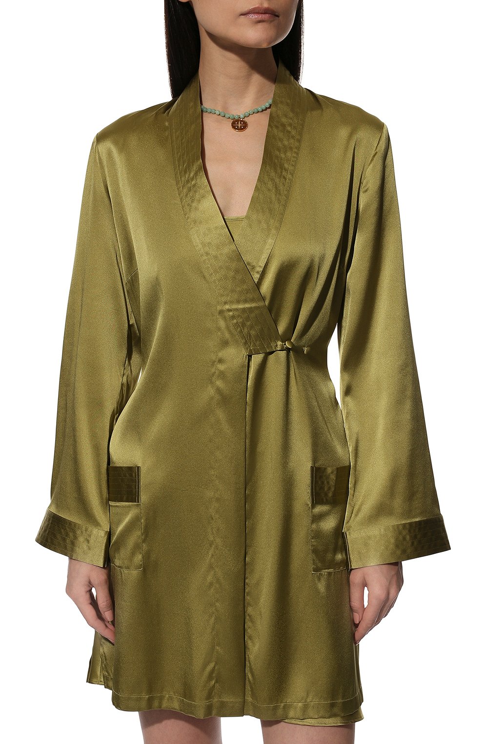 Шелковый халат MARJOLAINE, арт. 4OXA2001, фото 3