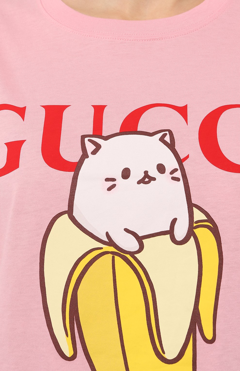 Хлопковая футболка GUCCI, арт. 615044 XJDGR, фото 5