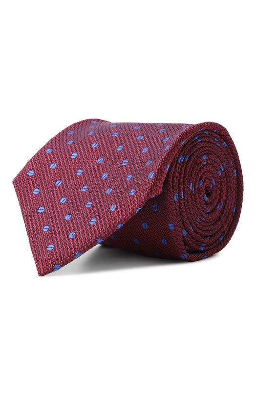 Шелковый галстук Kiton UCRVKPC06L1306 Красный UCRVKPC06L1306