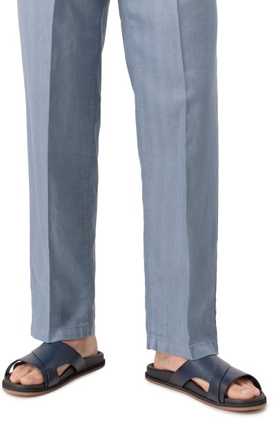 Кожаные шлепанцы erik SANTONI, арт. MCEG19059HV6MG0R, фото 3