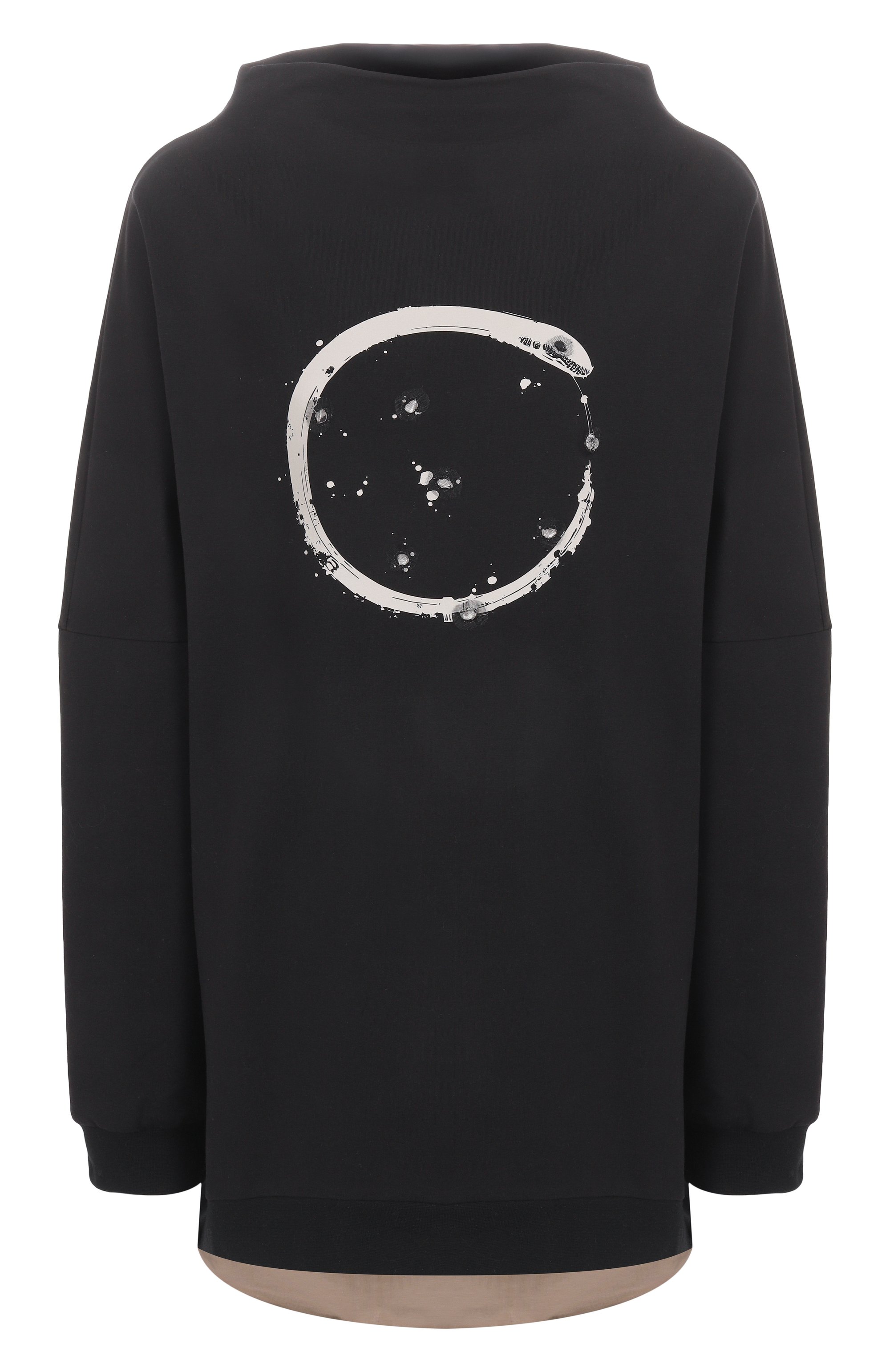 Хлопковый свитшот MIDGARD PARIS черного цвета по цене 31000 руб., арт. SW1101-FR-BK, фото 1 Хлопковый свитшот MIDGARD PARIS, арт. SW1101-FR-BK, фото 1