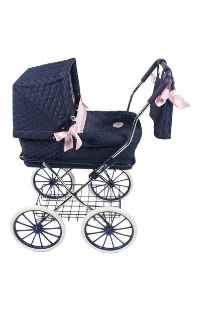Коляска для кукол LA NINA синего цвета по цене 61580 руб., арт. 65046, фото 2 Коляска для кукол LA NINA, арт. 65046, фото 2