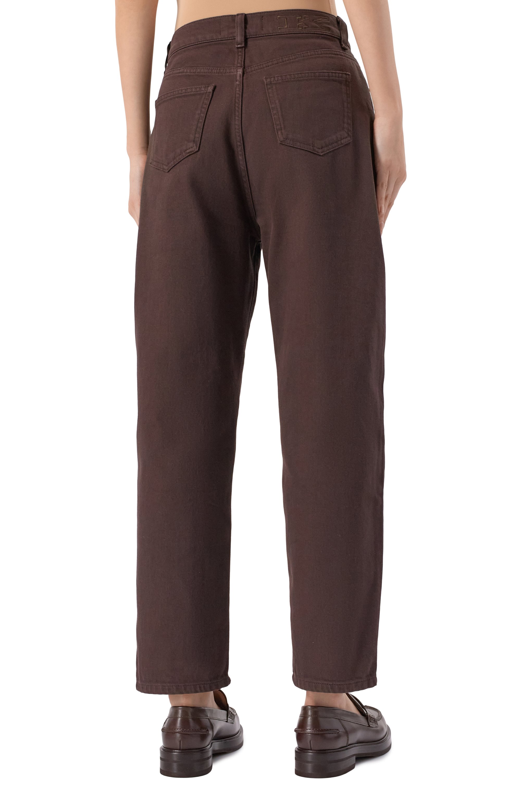 Джинсы KITON коричневого цвета по цене 122500 руб., арт. DJ56110, фото 4 Джинсы KITON, арт. DJ56110, фото 4