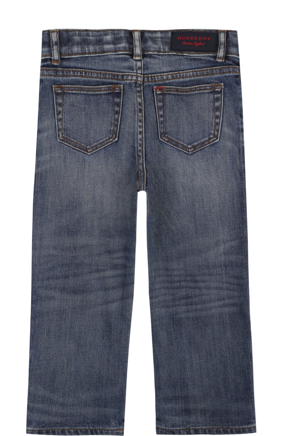 Джинсы с декоративными потертостями BURBERRY, арт. 4063496, фото 2