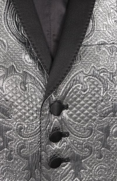Жилет из вискозы DOLCE & GABBANA, арт. L41V33/HJMQW_001, фото 3