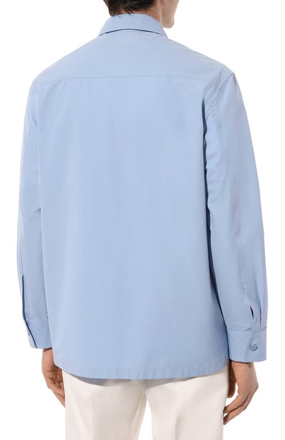 Хлопковая рубашка JIL SANDER, арт. J61DL0014/J45002, фото 4