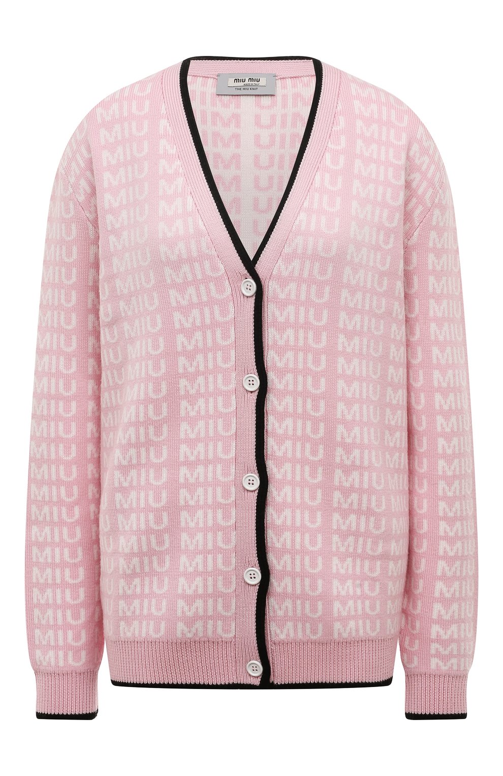 Шерстяной кардиган MIU MIU, арт. MMF198-1V8X-F0442, фото 1