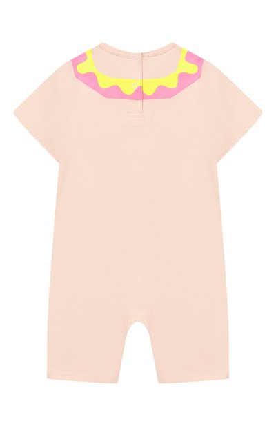 Хлопковый комбинезон STELLA MCCARTNEY розового цвета по цене 5465 руб., арт. 539997/SMJ33, фото 2 Хлопковый комбинезон STELLA MCCARTNEY, арт. 539997/SMJ33, фото 2